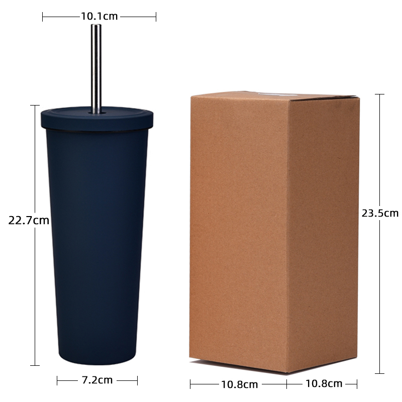2025 New Arrival Ceramic Liner Milk Tea Special Cup 830ml Large Capacity Stainless Steel Double Wall Vacuum Hot/Cold Suitable