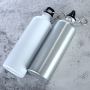Coocodrink Wholesale High Quality 500ml 750ml 1000ml Water Bottle Sport Food Grade Aluminum Water Bottle With Carabiner Lid