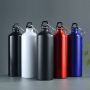 Coocodrink Wholesale High Quality 500ml 750ml 1000ml Water Bottle Sport Food Grade Aluminum Water Bottle With Carabiner Lid