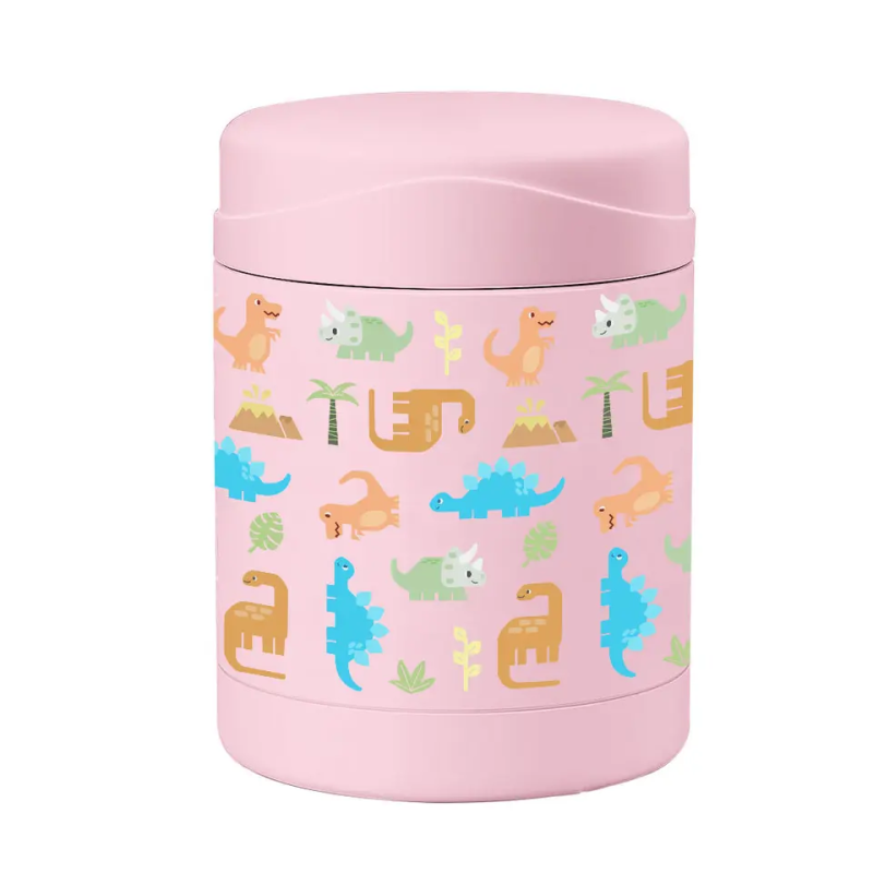 Coocodrink Double-wall Vacuum Thermos Lunch Box Containers Soup Jar Stainless Steel Vacuum Insulated Kids Food Jar With Spoon and Fork