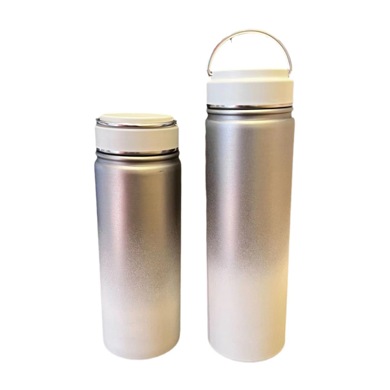 Stainless Steel Water Bottle Vacuum Insulated Double Walled Leak Proof Steel Lid Sports Water Bottle for Gym