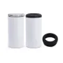 Customized 16oz Double Wall Thermos Insulated Sport Water Cup Stainless Steel Beer Cup Lid Cooler