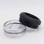 Customized 16oz Double Wall Thermos Insulated Sport Water Cup Stainless Steel Beer Cup Lid Cooler