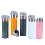 Coocodrink High Quality 800ml Customized Water Bottle Powder Coated Double Wall Stainless Steel Vacuum Lock Lid Insulated Water Bottle