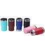 Coocodrink 12oz 14oz 16oz  4-in-1 Beer Can Cooler with Two Lids Double Wall Stainless Steel Can Cooler Travel Coffee Mug Can Holder