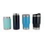 Coocodrink 12oz 14oz 16oz  4-in-1 Beer Can Cooler with Two Lids Double Wall Stainless Steel Can Cooler Travel Coffee Mug Can Holder