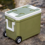 Hot Selling 35L Modern Plastic Thermal Insulated Camping Field Bar Hard Injection Ice Chest Cooler Box for Cans & Outdoor Use