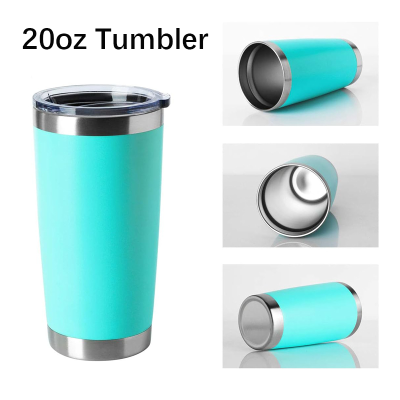 Top Sales Free Custom logo Cup 20oz Tumbler Double Wall Vacuum Stainless Steel Vacuum Insulated Cup