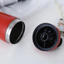 Custom Logo Stainless Steel 500ML Single Wall Gym Sports Water Bottle Fitness Protein Shaker Bottle