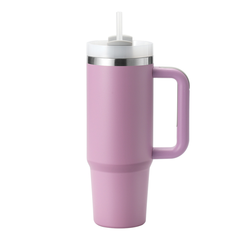 Coocodrink New Stainless 30oz Fog Steel Double Wall Tumbler Insulated Powder Coated with Wide Handle Vacuum Bottle for Laser Engraving