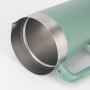 Thermal Mug 64oz Hot Sale Double Wall Stainless Steel Vacuum Insulated Beer Cups Outdoor Tumbler with Handle