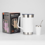 Thermal Mug 64oz Hot Sale Double Wall Stainless Steel Vacuum Insulated Beer Cups Outdoor Tumbler with Handle