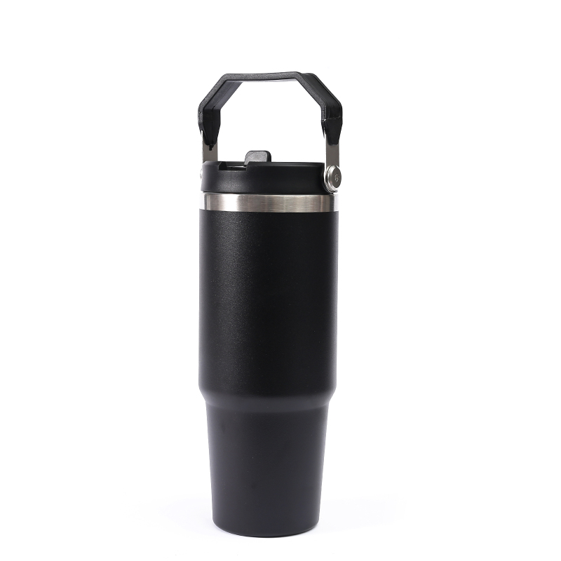 Vacuum Insulated Thermos Flasks 304 Stainless Steel Water Bottles 30oz Coffee Tumbler Mug