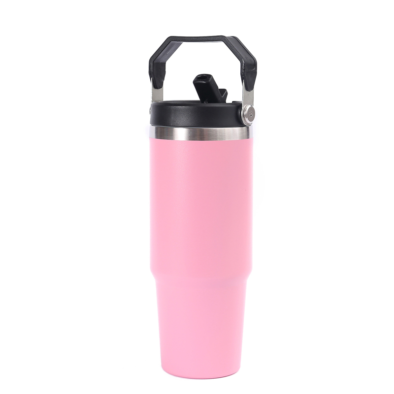 Vacuum Insulated Thermos Flasks 304 Stainless Steel Water Bottles 30oz Coffee Tumbler Mug