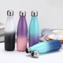 Triple Wall Stainless Steel Insulated Water Flask No MoQ Cola Shape with Powder Coating for Business Gifts
