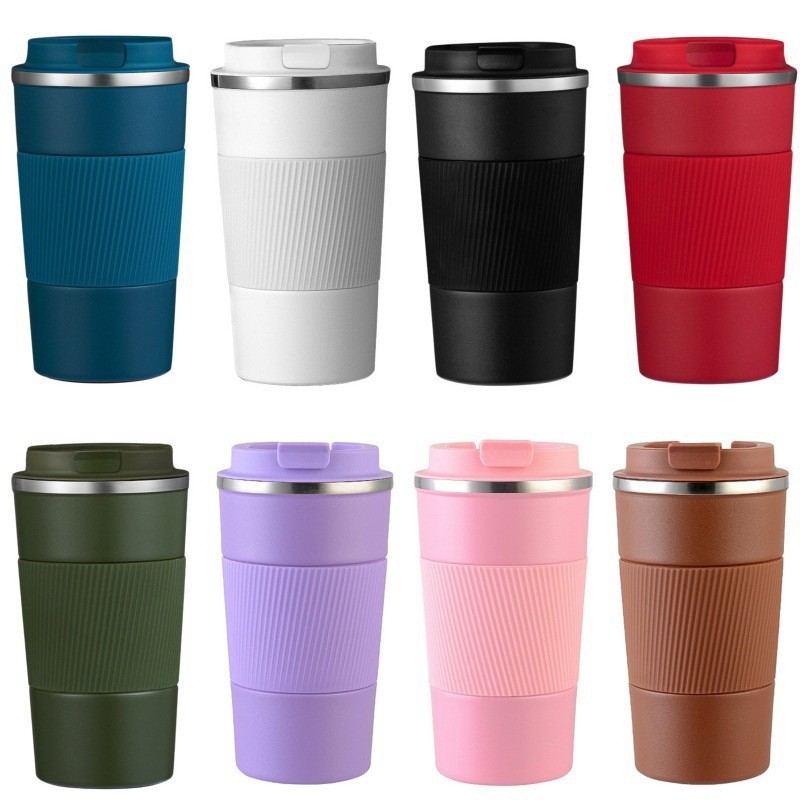 Wholesale White Vacuum Insulated Coffee Cup Tumbler Stainless Steel Custom Travel Mug Keep Hot and Cold for Men and Women