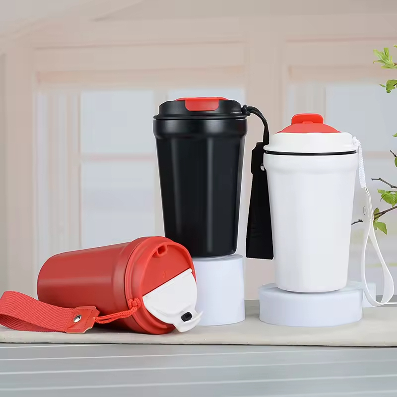 New Models 30oz 20Oz Stainless Steel Double Walled Vacuum Insulated Coffee Tumbler With Straw