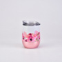 Mother's Day Cup Set 700ML Tumbler Vacuum Stainless Steel Straw Flower Tumblers  Customized Big Capacity Cup