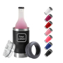 Coocodrink Custom logo 14 oz Cola Travel Car Beer Double Wall Stainless Steel Insulated 4 in 1 14oz Coffee Mug Drinking Can Cooler