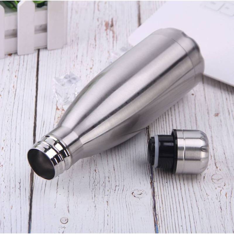 Wholesale Double Wall Hot Cold Stainless Steel Thermos Vacuum Insulated Flasks Custom Hot-Water Bottles With Logo