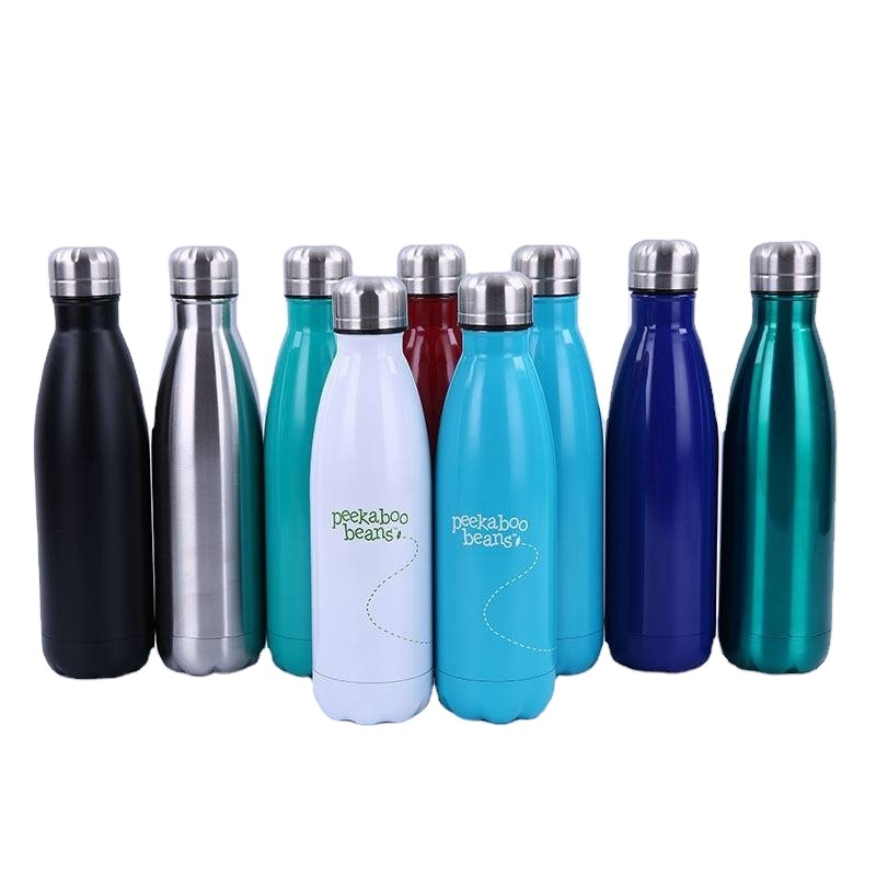 Wholesale Double Wall Hot Cold Stainless Steel Thermos Vacuum Insulated Flasks Custom Hot-Water Bottles With Logo