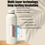 Wholesale Large Capacity 1000ml Custom Double Wall Matte Color Flask Stainless Steel Water Bottle for Kids