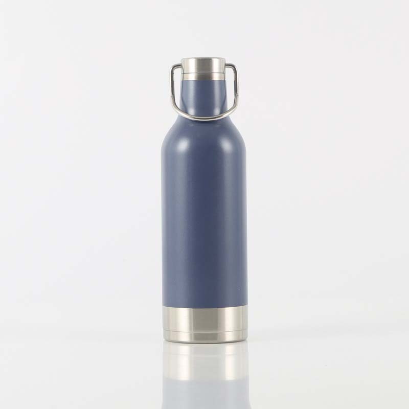 Coocodrink High Quality 500ml Gym Water Bottle Trendy Double Wall Stainless Steel Insulated Matt Surface Popular Water Bottles With Handle