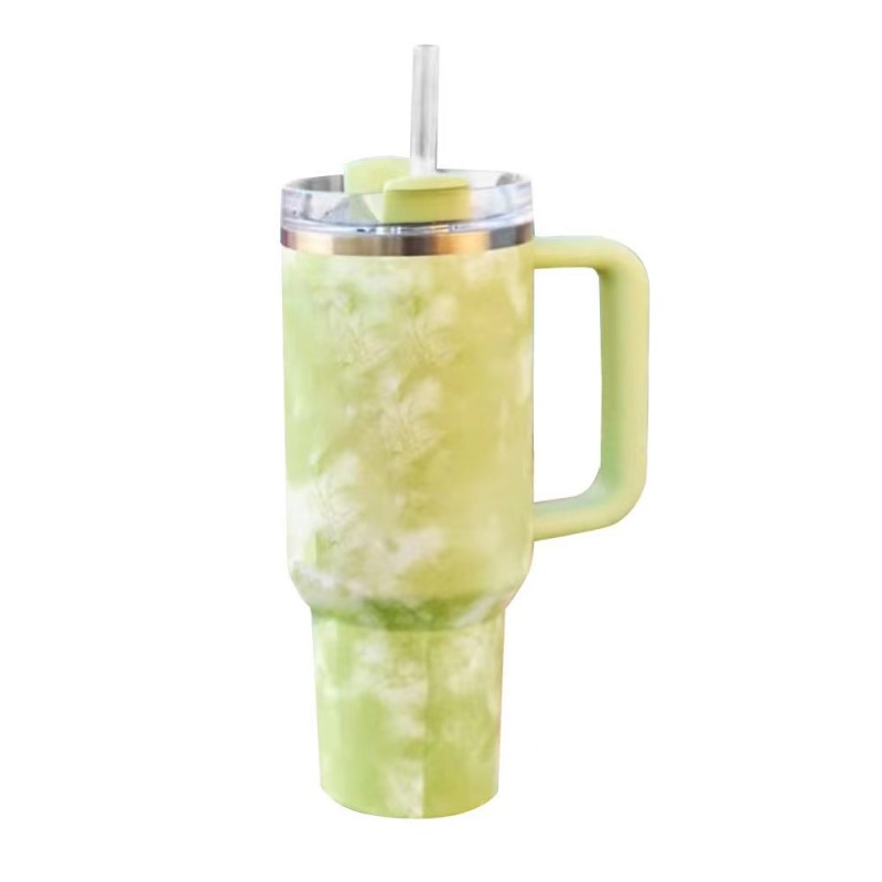 Wholesale Bulk 40oz Stainless Steel Tumbler with Handle Travel Tumblers with Straw