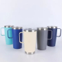 Travel Coffee Mug 20 oz Stainless Steel Tumbler With Handle Stainless Steel Double Wall Coffee Mug Tumbler