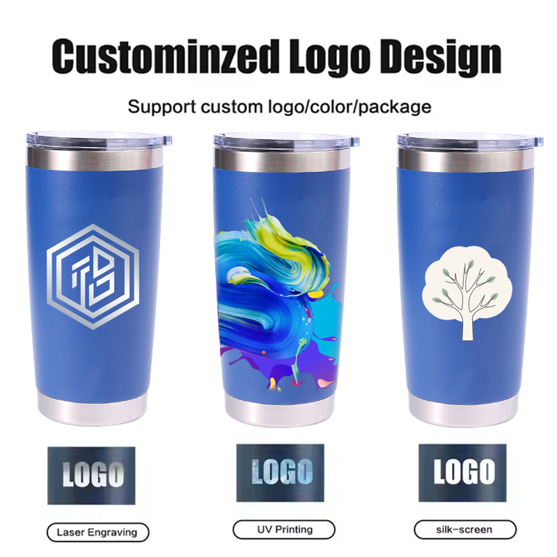 Tumbler Travel Cup Coffee Tumbler Double Wall Vacuum Insulated Stainless Steel Bpa Free 20oz Travel Mugs Outdoor