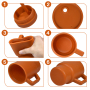 Coocodrink Custom Popular Colorful 9oz Silicone Tumbler 280ml Soft Material Cup for Kids Baby Water Bottle Straw and Lid