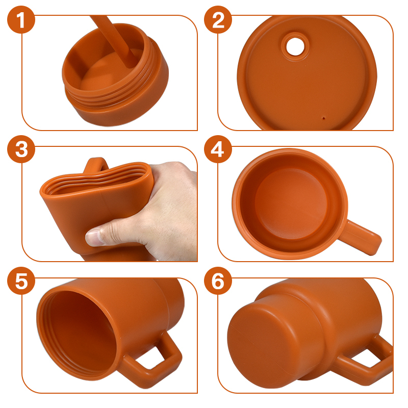 Coocodrink Custom Popular Colorful 9oz Silicone Tumbler 280ml Soft Material Cup for Kids Baby Water Bottle Straw and Lid