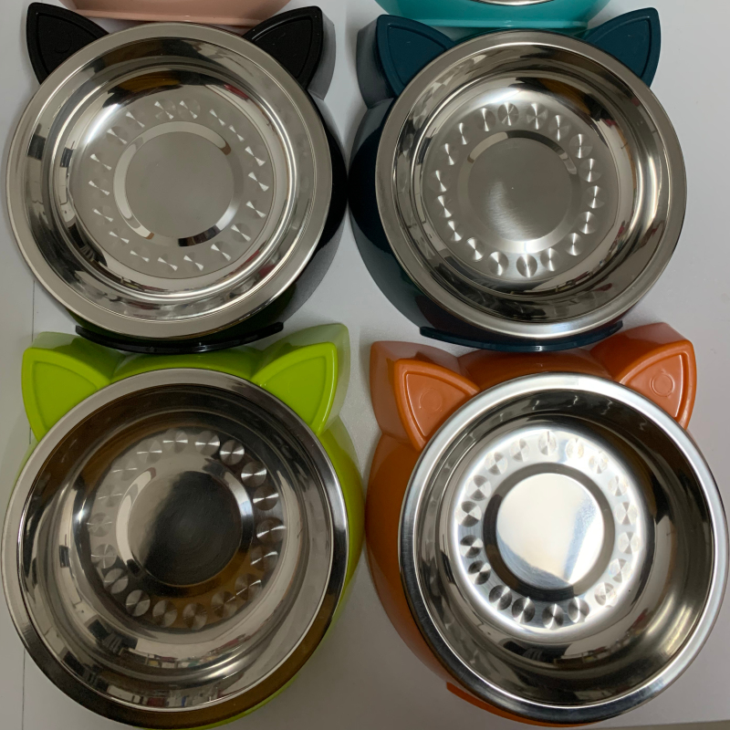 Coocodrink Factory Supply Wholesale Low Price Feeding Drinking Small Stainless Steel Pet Bowl
