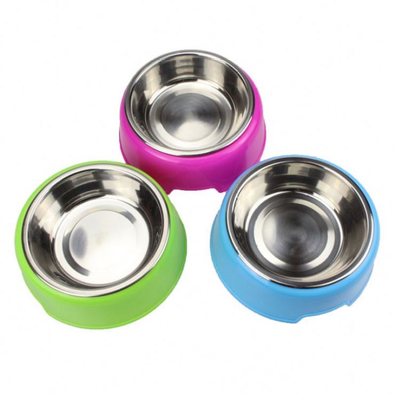 Coocodrink Factory Supply Wholesale Low Price Feeding Drinking Small Stainless Steel Pet Bowl