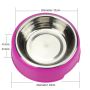 Coocodrink Factory Supply Wholesale Low Price Feeding Drinking Small Stainless Steel Pet Bowl