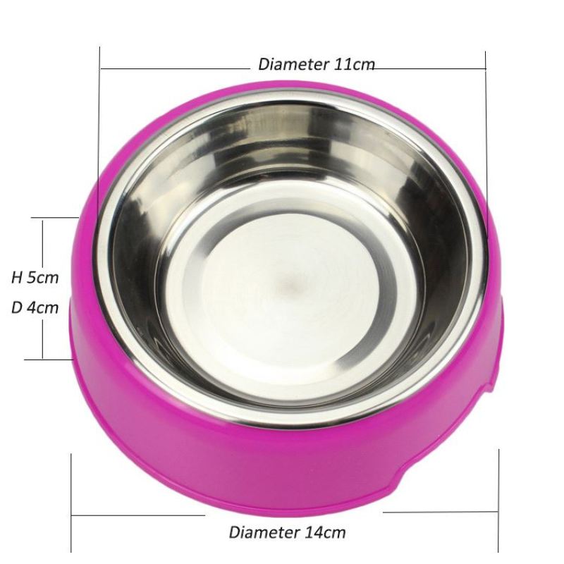 Coocodrink Factory Supply Wholesale Low Price Feeding Drinking Small Stainless Steel Pet Bowl