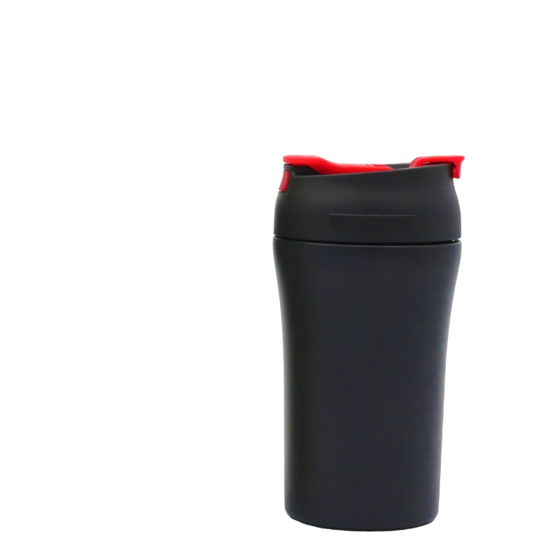 Stainless Steel Coffee Mug 420ml Hot/Cold Insulated Eco-Friendly Portable Camping Cup for 6-12 Hours Thermal Insulation