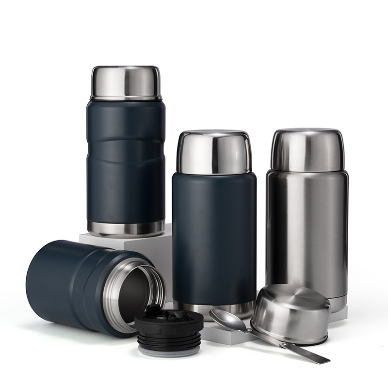 Coocodrink Double Wall Vacuum Insulated Stainless Steel Thermos Lunch Box Food Flask Set Thermos Food Flask Food Warmer