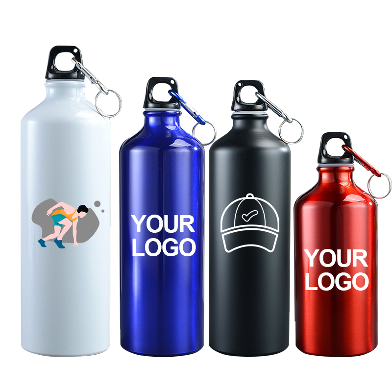 Coocodrink Promotional Wholesale Cheap Water Bottle Outdoor Sports Travel Aluminum Water Bottles With Custom LOGO