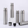 350ml/500ml/750ml/1000ml Wholesale Vacuum Flask Stainless Steel Double Wall Insulated Bullet Shaped Flask