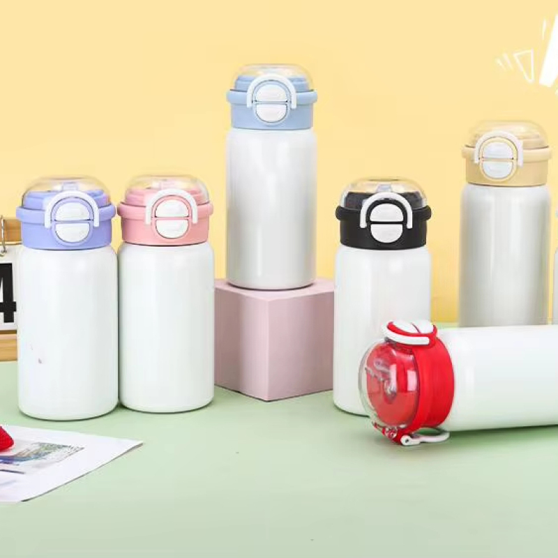 Coocodrink High Quality Logo Customizable 500ml Kids Water Bottle Leakproof Double Wall Stainless Steel Insulated Water Bottle for Kids