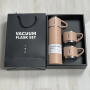 Hot Sale Gift Stainless Steel Double Cup Set Double Wall Vacuum Flask Insulated