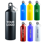 Coocodrink Custom LOGO Cheap Promotion Water Bottle Wholesale Outdoor Sports Travel Aluminum Water Bottles