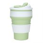 Folding Silicone Cup Portable Silicone Telescopic Drinking Collapsible Coffee Cup Multi-function Foldable Silica Travel Mug