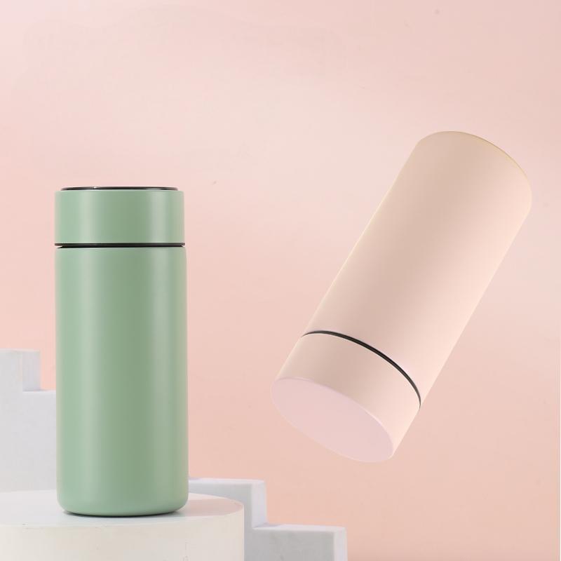Coocodrink High Quality Wholesale Custom Color 280ml Pocket Stainless Steel Water Bottle with Lid for Gifts Camping