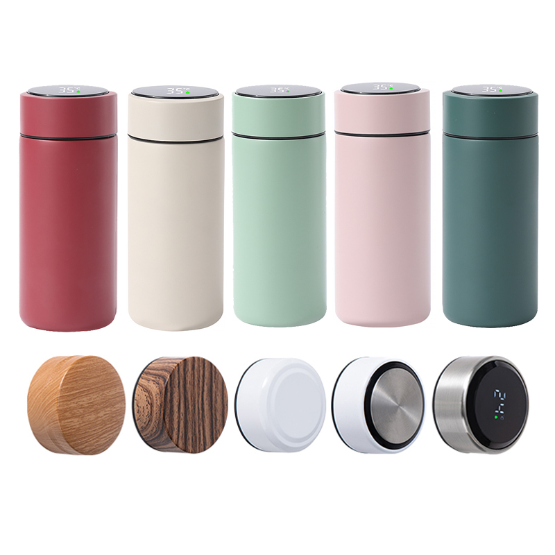 Coocodrink High Quality Wholesale Custom Color 280ml Pocket Stainless Steel Water Bottle with Lid for Gifts Camping