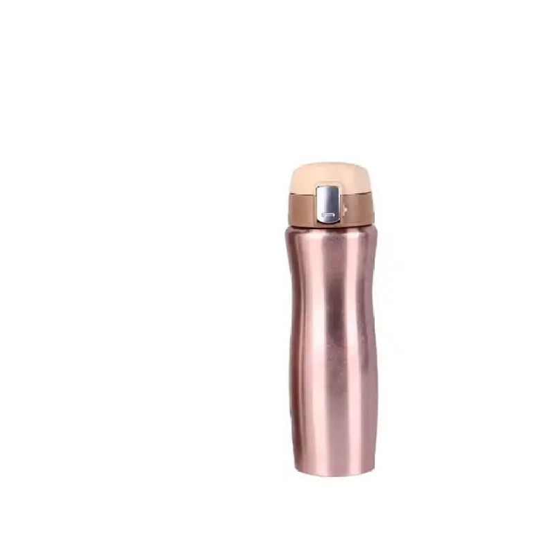 Custom Logo 500ml BPA Free Metal Insulated Double Wall Flask Stainless Steel Bouncing Cup Vacuum Water Bottle