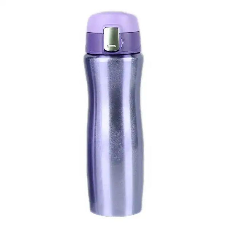 Custom Logo 500ml BPA Free Metal Insulated Double Wall Flask Stainless Steel Bouncing Cup Vacuum Water Bottle