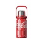 Trendy Coca-Cola Large Capacity Insulated Stainless Steel Cup High-Value Strap Outdoor Portable Water Bottle Modern Hot Item