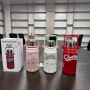 Trendy Coca-Cola Large Capacity Insulated Stainless Steel Cup High-Value Strap Outdoor Portable Water Bottle Modern Hot Item
